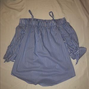 Off the shoulder blouse